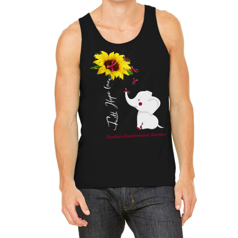 Faith Hope Love Hereditary Hemochromatosis Awareness Tank Top by JACOBMCCOLLUM | Artistshot