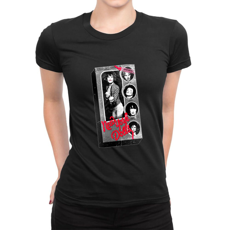 New York Dolls Quot;david Johansen Quot; Doll In A Box !!! Classic Ladies Fitted T-Shirt by cm-arts | Artistshot