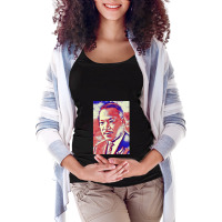 Portrait Of Martin Luther King Jr. Maternity Scoop Neck T-shirt | Artistshot