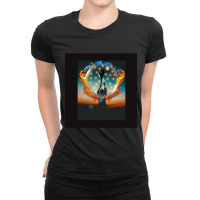 Firefly Festival Chiffon Top Ladies Fitted T-shirt | Artistshot