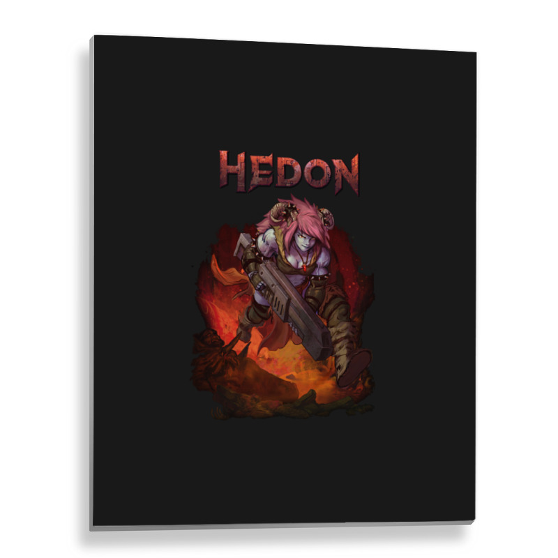 Hedon Original Cover Art (clothing Splash) Metal Print Vertical | Artistshot