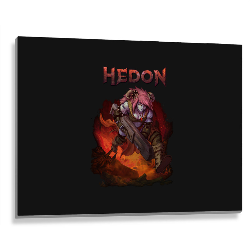 Hedon Original Cover Art (clothing Splash) Metal Print Horizontal | Artistshot