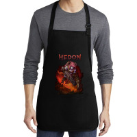 Hedon Original Cover Art (clothing Splash) Medium-length Apron | Artistshot