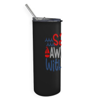 Sail Away With Me Skinny Tumbler | Artistshot