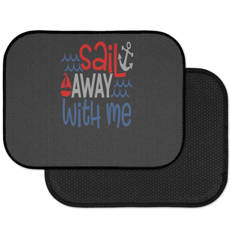 Sail Away With Me Rear Car Mat | Artistshot