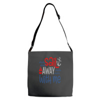 Sail Away With Me Adjustable Strap Totes | Artistshot