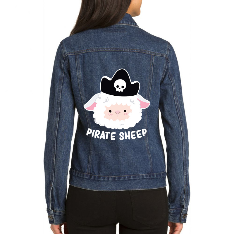 Captain Sheep Lamb So Cute Ladies Denim Jacket | Artistshot