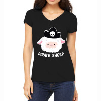 Captain Sheep Lamb So Cute Women's V-neck T-shirt | Artistshot