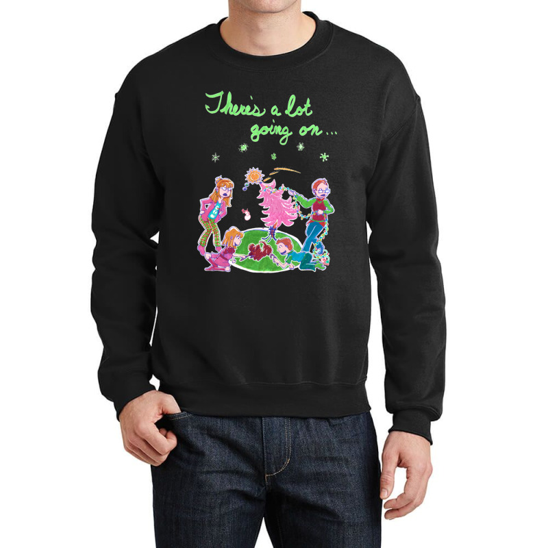 Everything Keeps Happening All The Time Crewneck Sweatshirt | Artistshot