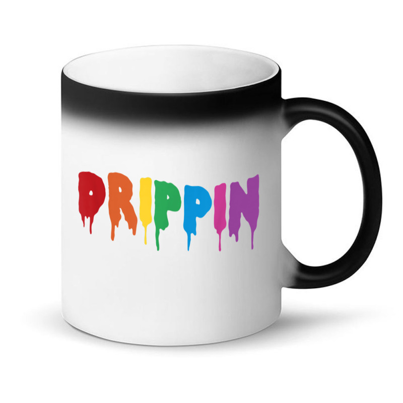 Drippin Colorful Rainbow Hip Hop Lovers Dripping Sauce T Shirt Magic Mug | Artistshot