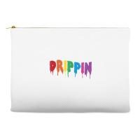 Drippin Colorful Rainbow Hip Hop Lovers Dripping Sauce T Shirt Accessory Pouches | Artistshot