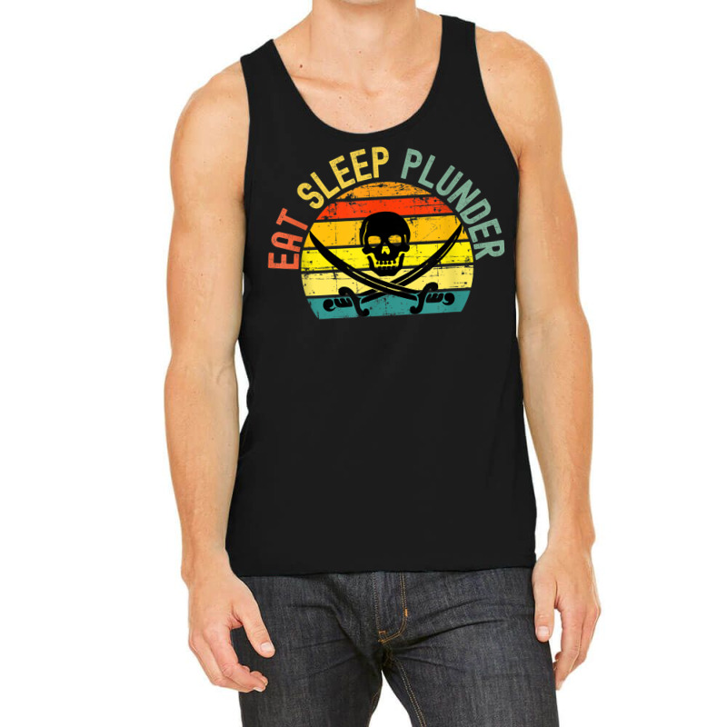 Eat Sleep Plunder Pirate Party Tank Top | Artistshot