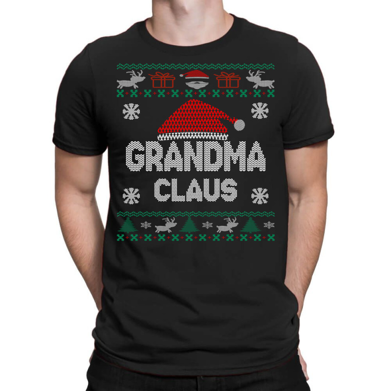 Grandma Ugly Sweater Christmas T-Shirt by Mello Greenwood | Artistshot