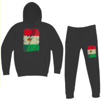 Italian And Mexican Flag Together Mixed Family Roots Hoodie & Jogger Set | Artistshot