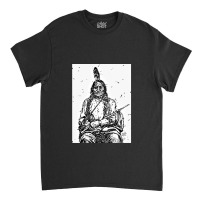 Sitting Bull Ink Portrait.1 1 Classic T-shirt | Artistshot