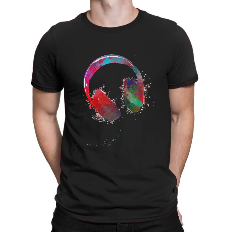 Headphones Music T  Shirtmusic Headphones #headphones #music T  Shirt T-shirt | Artistshot