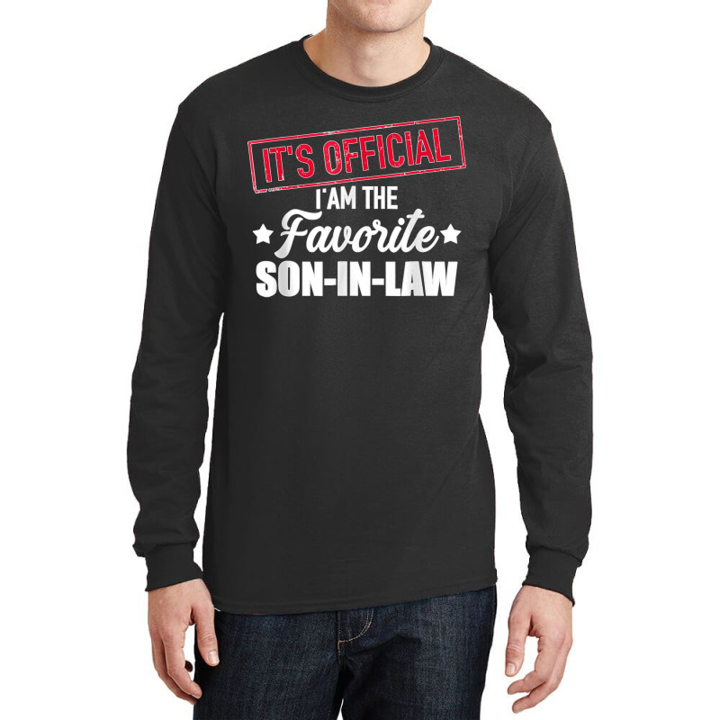 Favorite Son In Law From Mother In Law Or Father In Law Long Sleeve Shirts | Artistshot