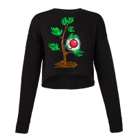 Cb Christmas Tree Cropped Sweater | Artistshot