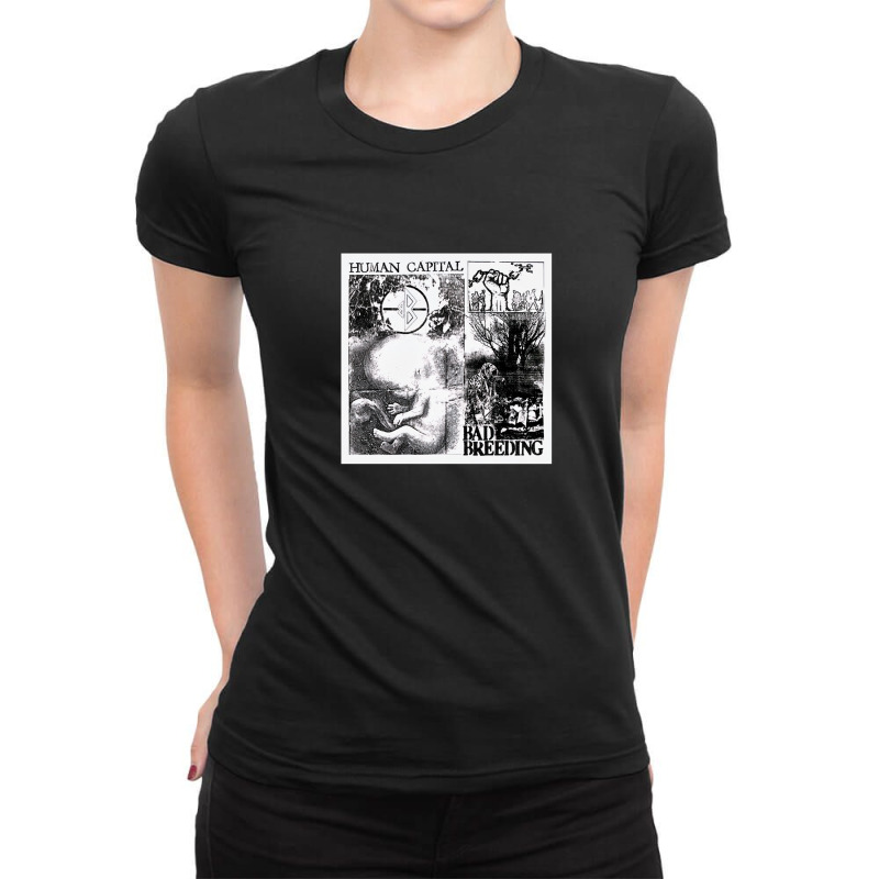 Sketch - Human Capital Ladies Fitted T-Shirt by KristiMartin | Artistshot