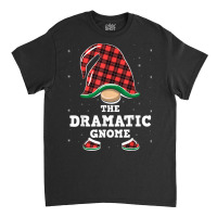 Dramatic Gnome Buffalo Plaid Christmas Dramatic Gnome Classic T-shirt | Artistshot