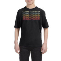 Connellsville City Pennsylvania Connellsville City Pa Retro Youth Tee | Artistshot