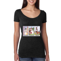 Midsommar Tarot Cards (color Version) Women's Triblend Scoop T-shirt | Artistshot