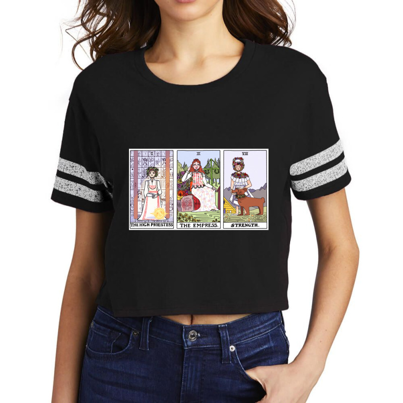 Midsommar Tarot Cards (color Version) Scorecard Crop Tee by JACOBMCCOLLUM | Artistshot