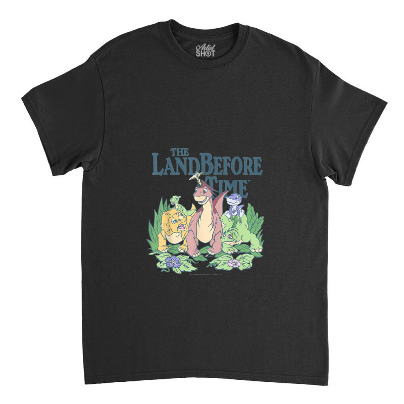 Land Before Time Pastel Dinosaur Friends T-shirt Classic T-shirt | Artistshot