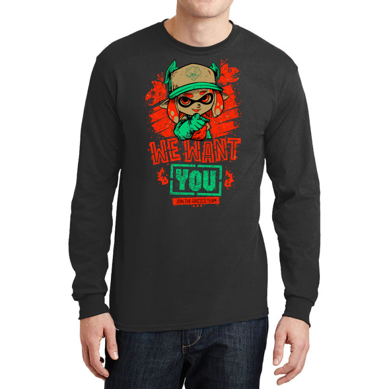 We Want You Long Sleeve Shirts | Artistshot