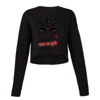 Maa Durga Cropped Sweater | Artistshot