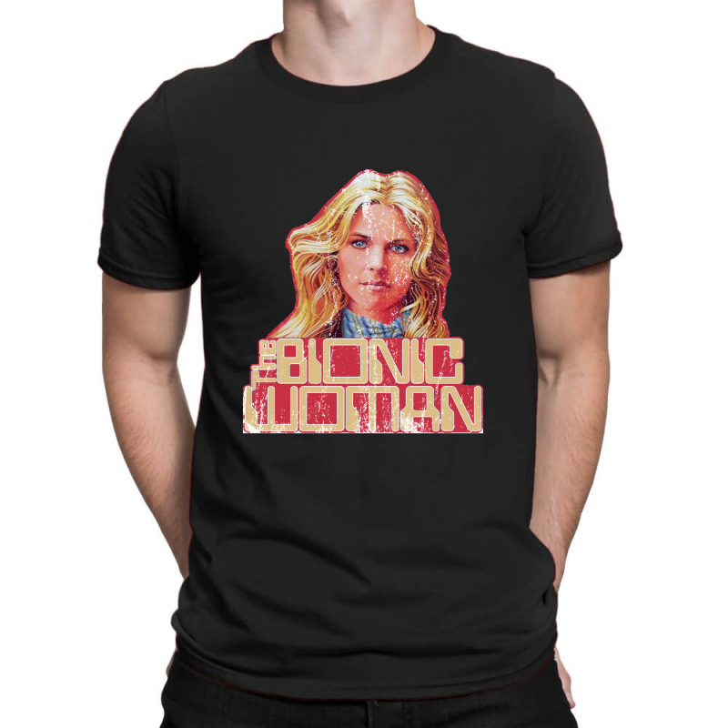 The Bionic Woman, Distressed T-Shirt by ceejayshammah | Artistshot