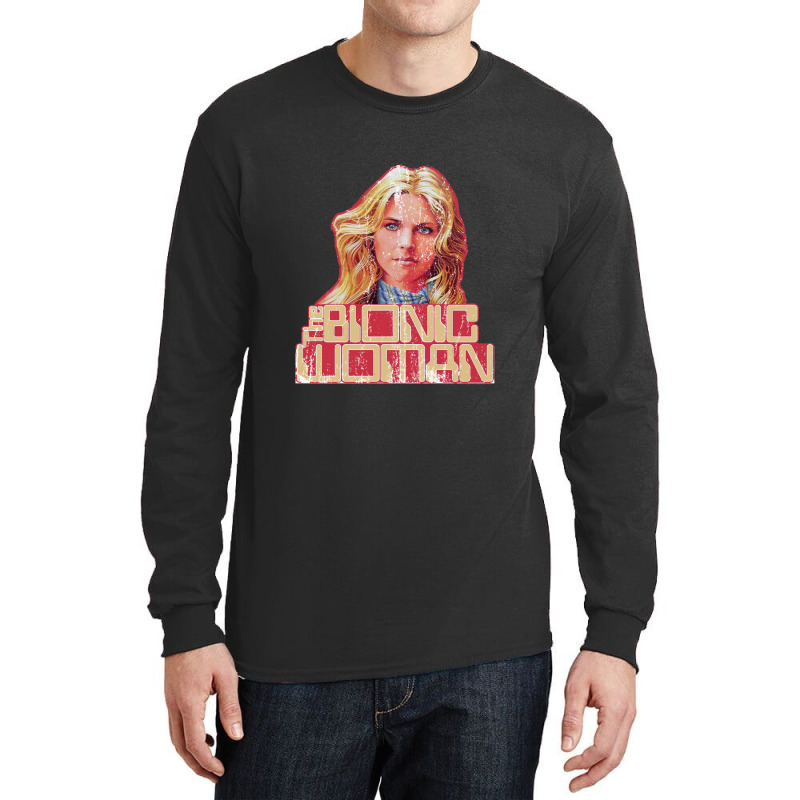 The Bionic Woman, Distressed Long Sleeve Shirts by ceejayshammah | Artistshot