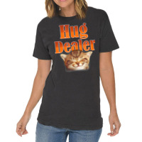 Cat Hug Dealer Cute Kitty For Feline Fans Vintage T-shirt | Artistshot