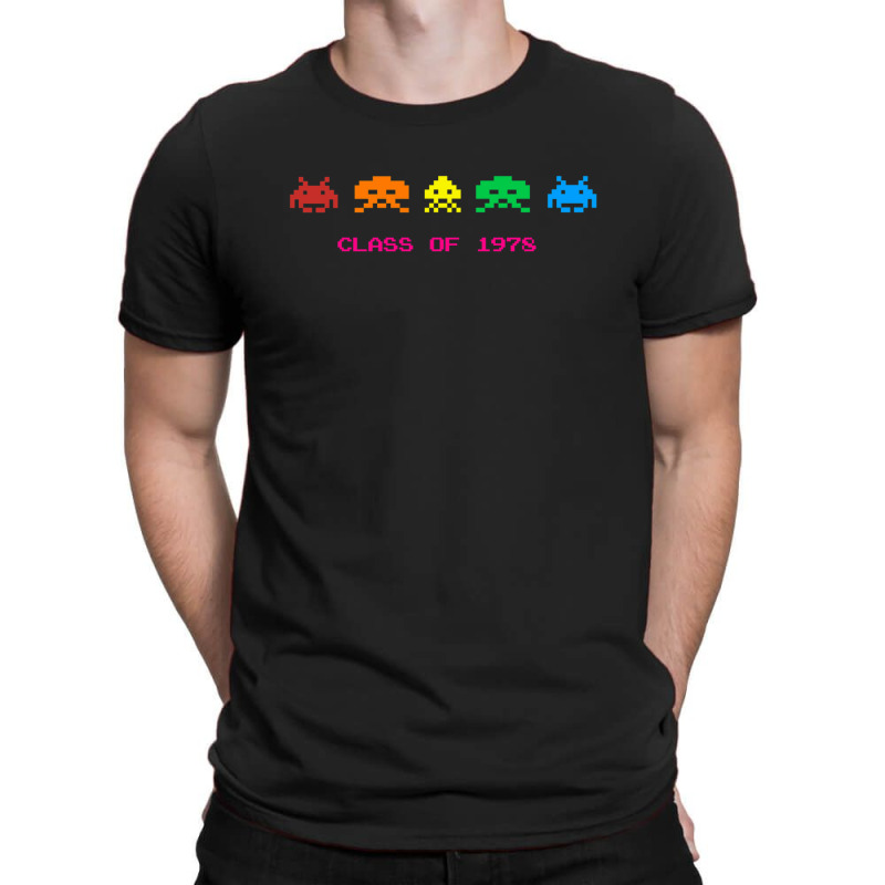 Space Invaders - Class Of 1978 T-Shirt by cm-arts | Artistshot