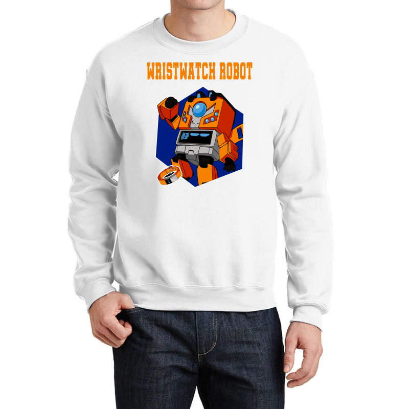 Wristwatch Robot Crewneck Sweatshirt | Artistshot