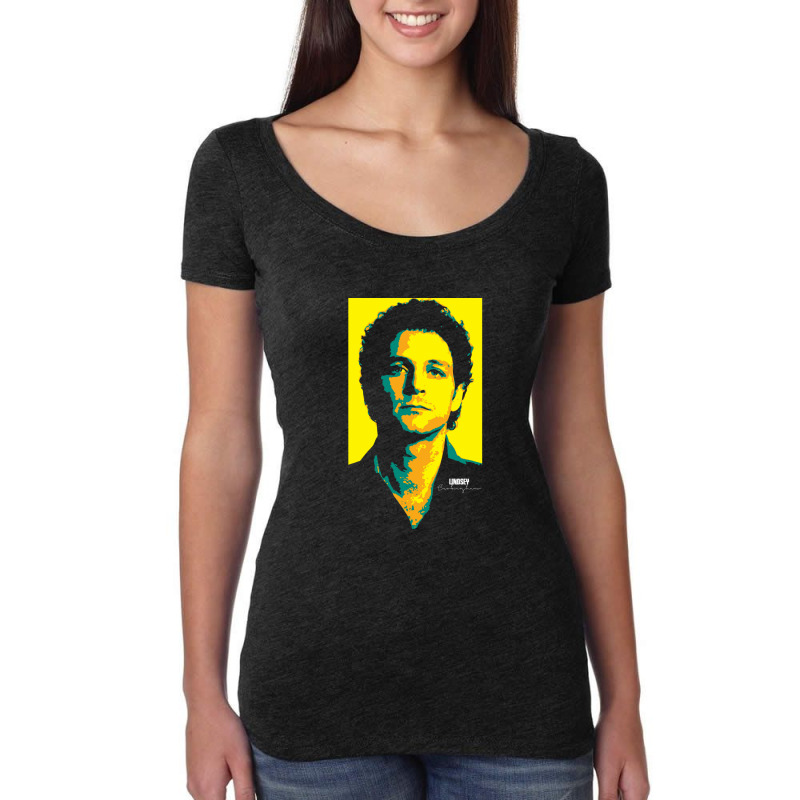 Lindsey Buckingham Women's Triblend Scoop T-shirt by LawrenceRisner | Artistshot