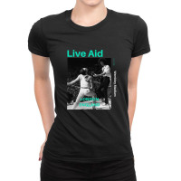 Live Aid At Wembley Essential 1 Ladies Fitted T-shirt | Artistshot