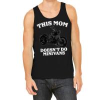 Funny Motorcycle Mom Biker Minivan Mother's Day Motor Bike Tank Top | Artistshot