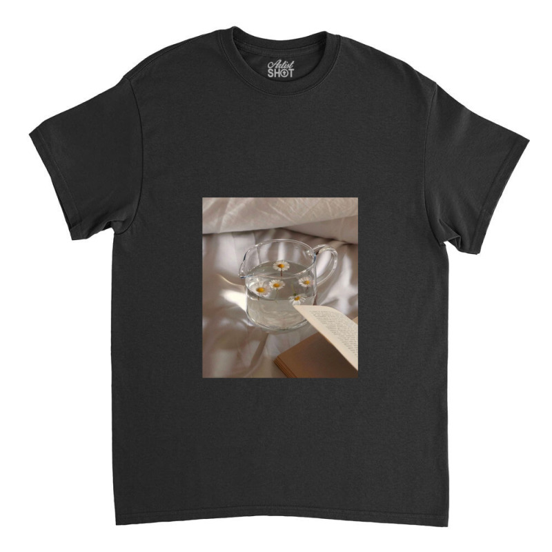 Aesthetic Flowers On Water Classic T-shirt | Artistshot