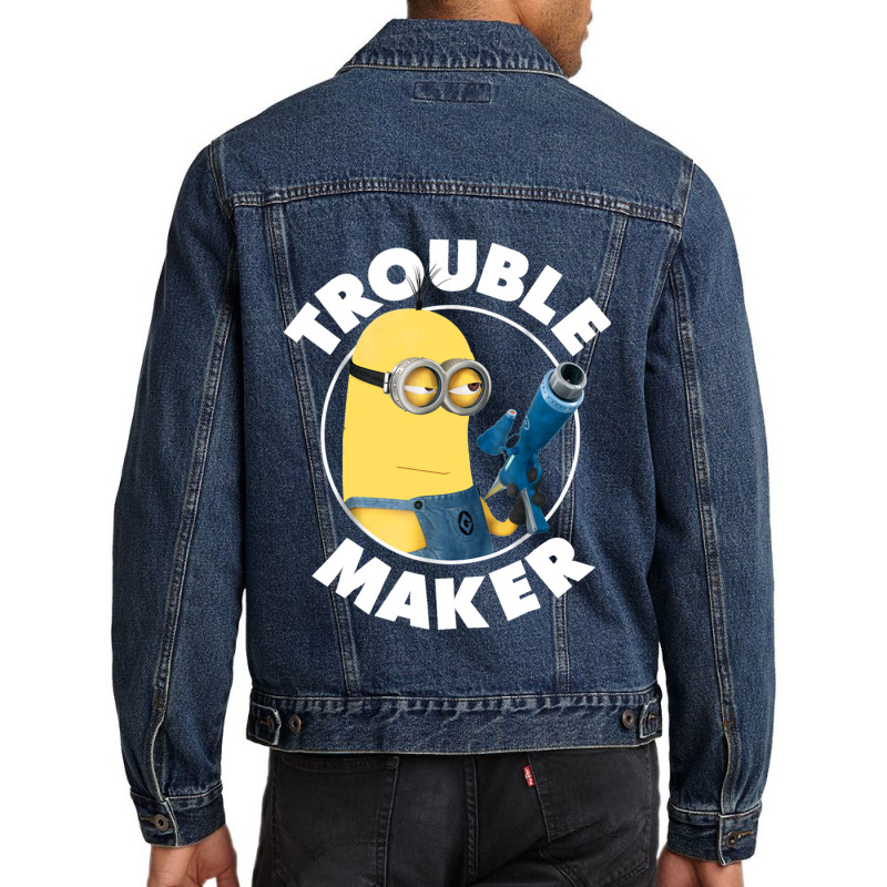 Despicable Me Kevin Trouble Maker Graphic Men Denim Jacket | Artistshot