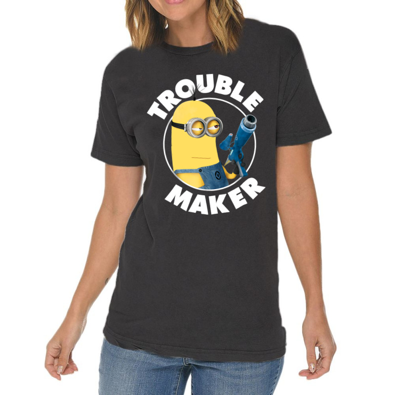 Despicable Me Kevin Trouble Maker Graphic Vintage T-shirt | Artistshot