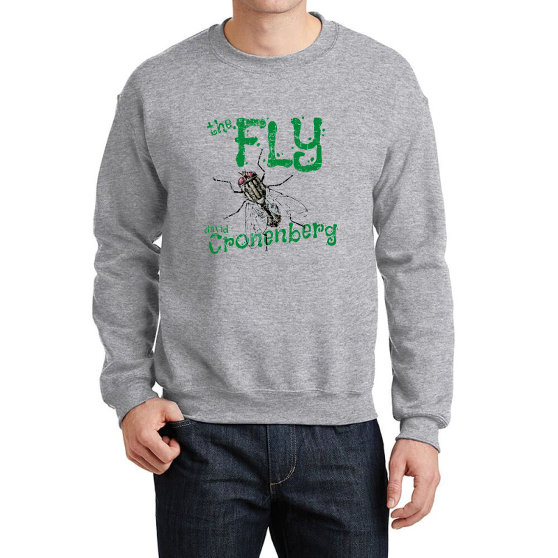 The Fly Distressed Crewneck Sweatshirt by ceejayshammah | Artistshot