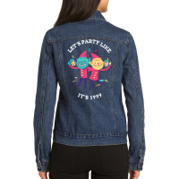 Let's Party Like It's 1999 Ladies Denim Jacket | Artistshot