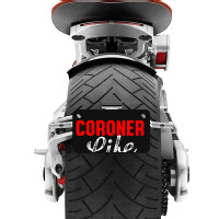 Coroner Medical Examiner Life Investigator Motorcycle License Plate | Artistshot