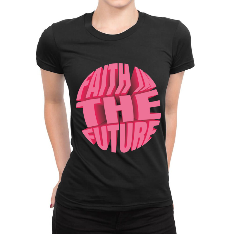 Faith In The Future Ladies Fitted T-Shirt by DAVIDCROWDER | Artistshot