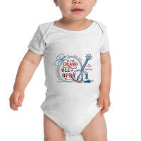 The Grand Ole Opry   The Home Of Country Music   Grand Ole Opry Baby Bodysuit | Artistshot