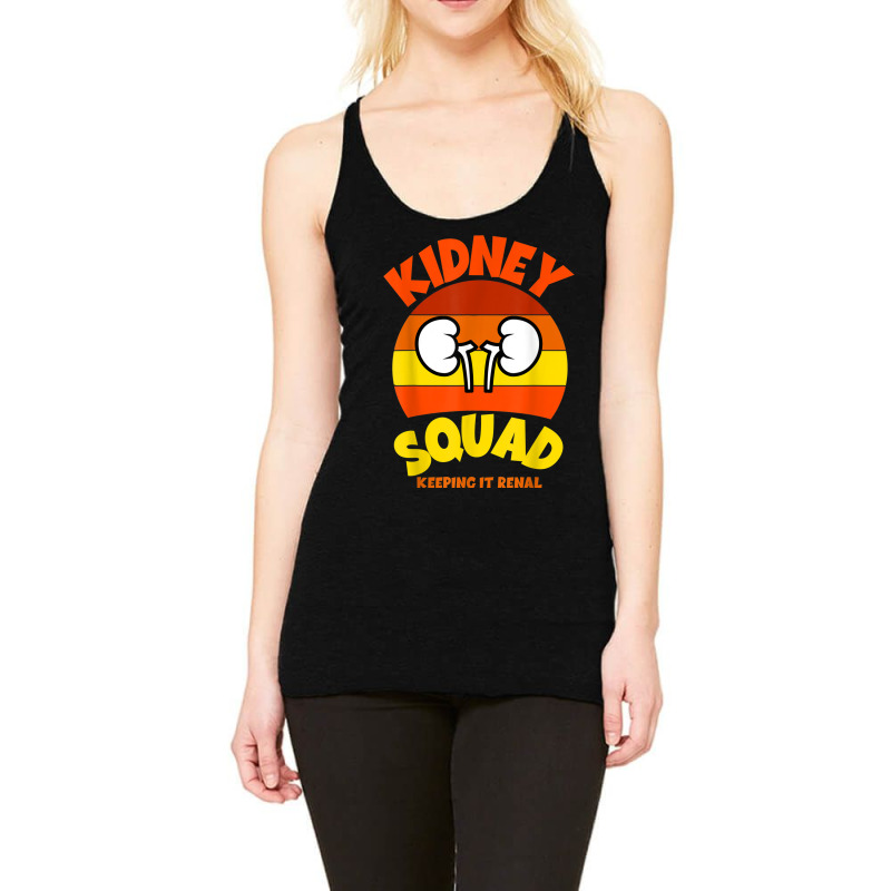 Dialysis Technician Thanksgiving Nephrology Nurses Kidney Racerback Tank by Fashzilla | Artistshot