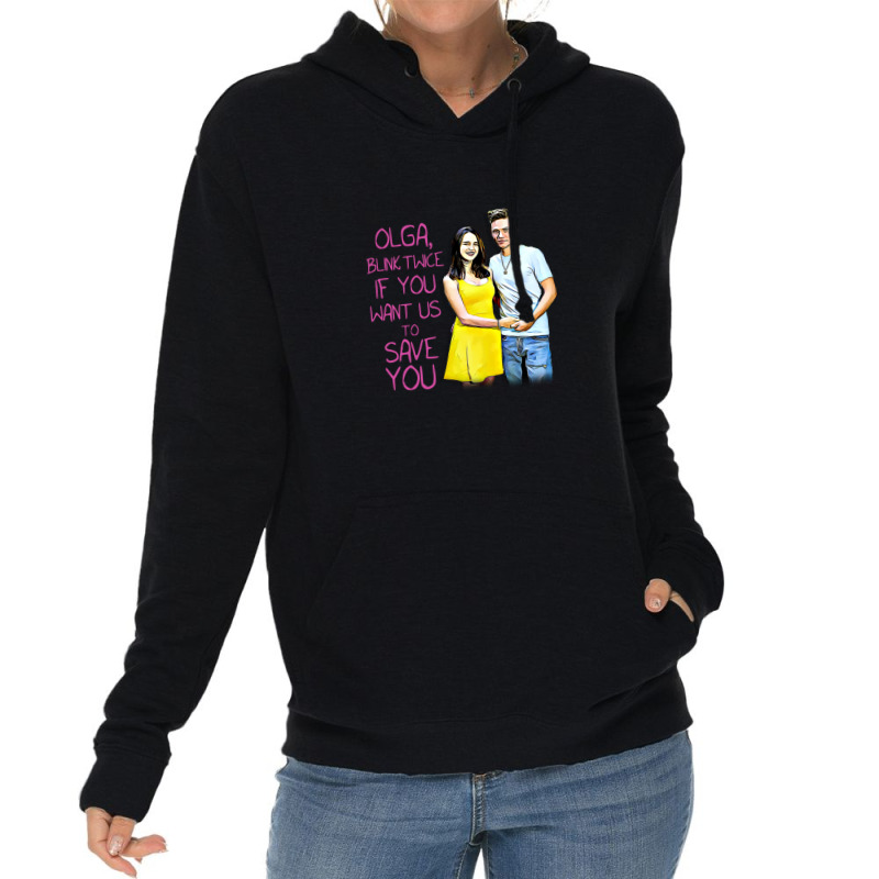 90 Day Fiancé - Olga - Blink Twice Lightweight Hoodie by DustinNewman | Artistshot