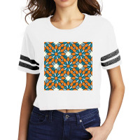 Flower Luxury Mandala Premium Scoop Scorecard Crop Tee | Artistshot