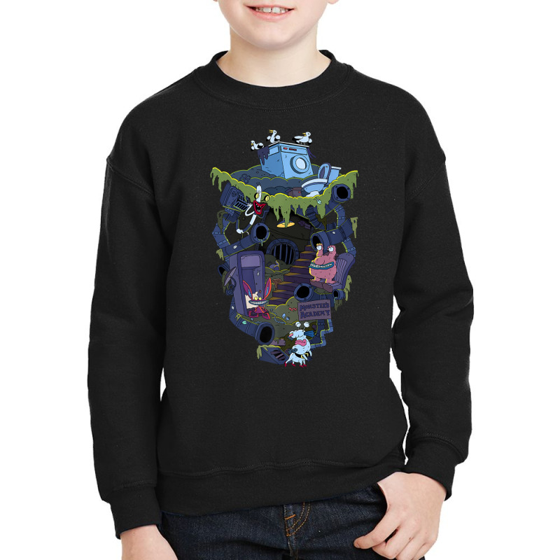 Aaahh!!! Real Monsters Underground Academy Youth Sweatshirt by cm-arts | Artistshot